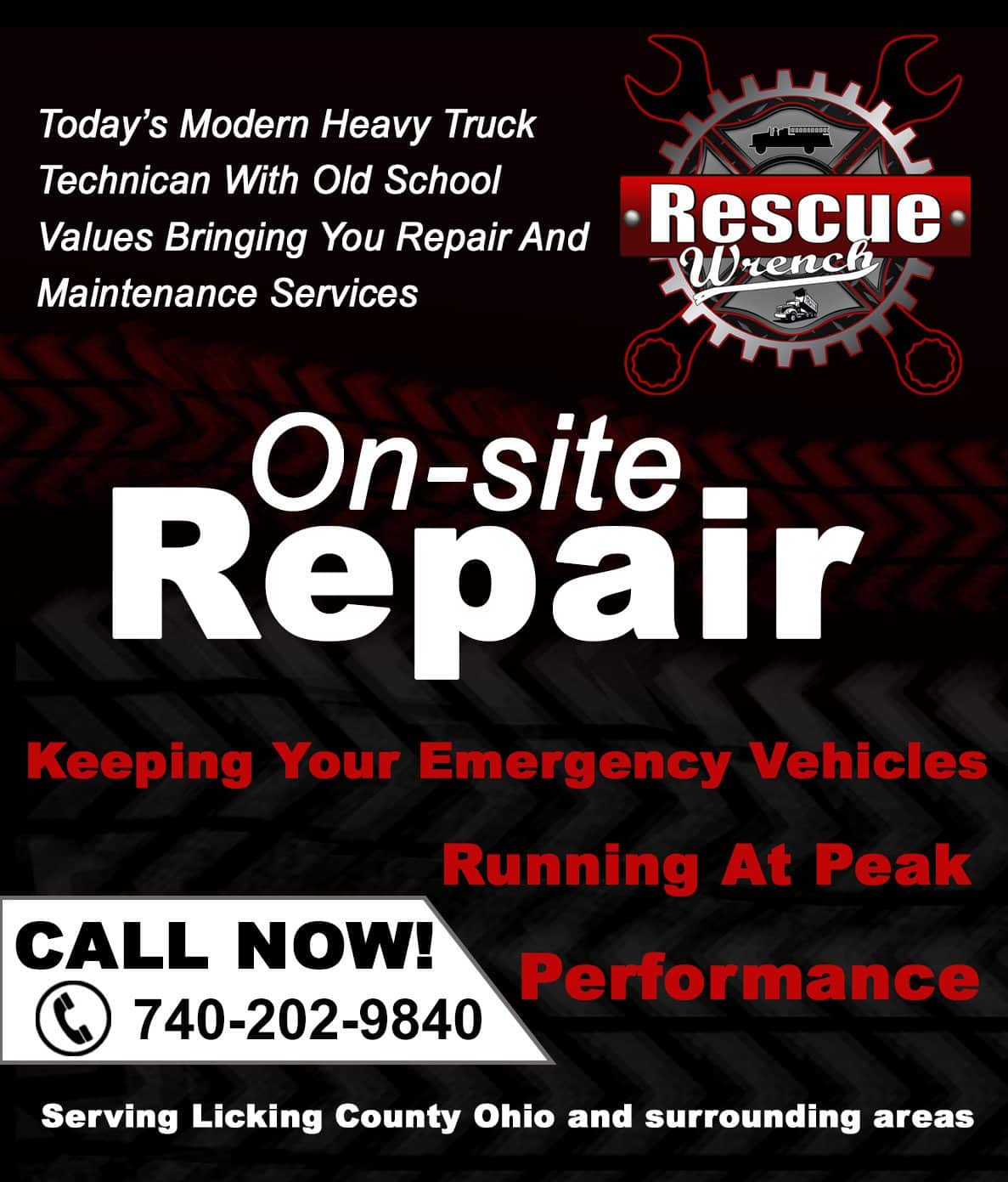 Rescue Wrench LLC Onsite Repair Ad