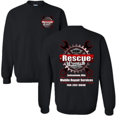 Rescue Wrench LLC Logo Unisex Heavy Blend Crewneck Sweatshirt (18000)
